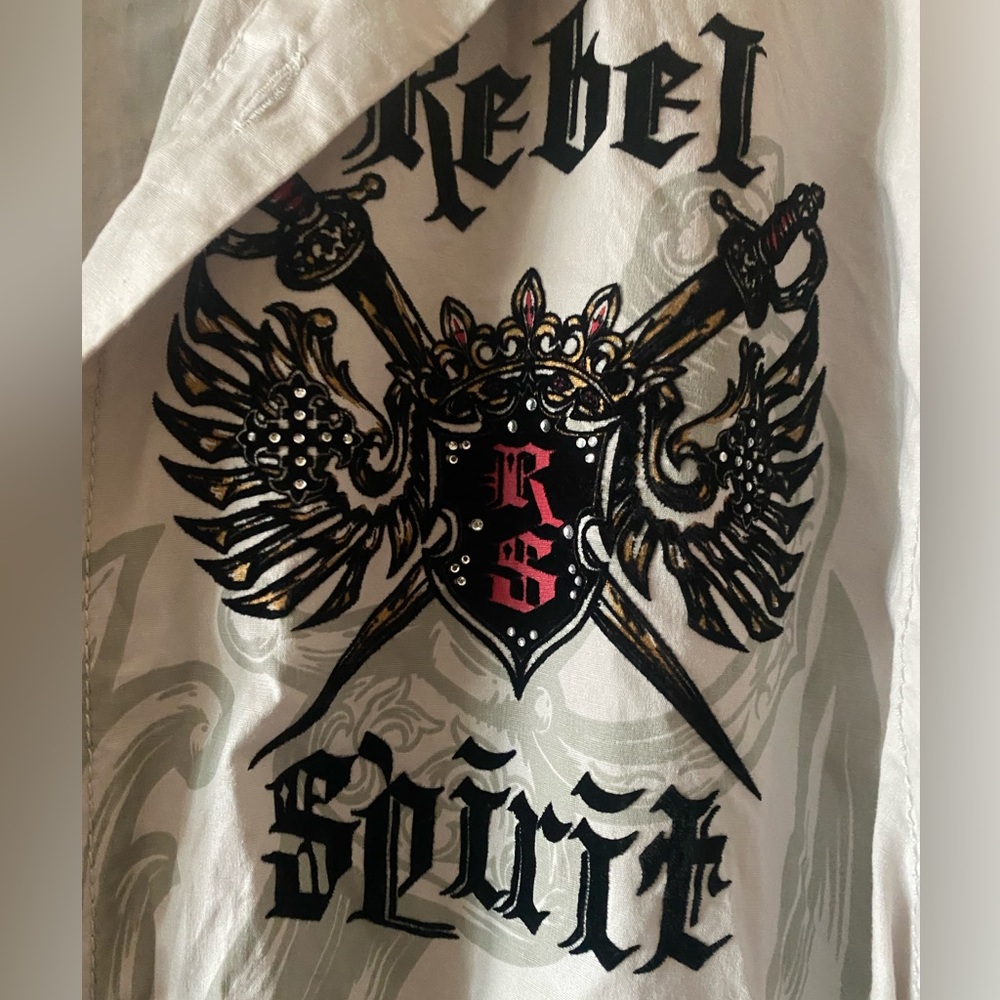 Rebel Spirit-Men’s Button Down-2XL